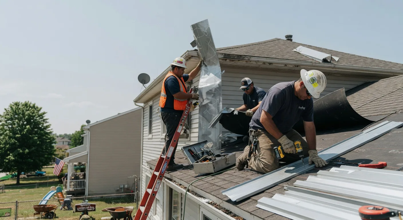 Storm Damage Metal Roof Repair in Grand Meadow, MN